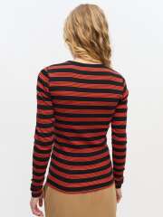 Ganni - Sporty Stribet T-shirt