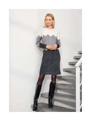 Micha - Raffineret Strikkjole