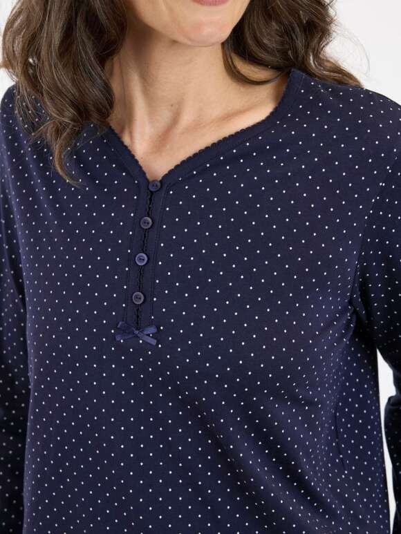 Brandtex - Elegant Prikket Pyjamas