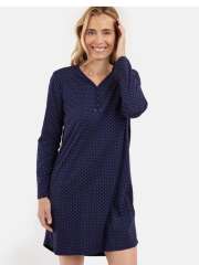 Brandtex - Feminin Prikket Natkjole