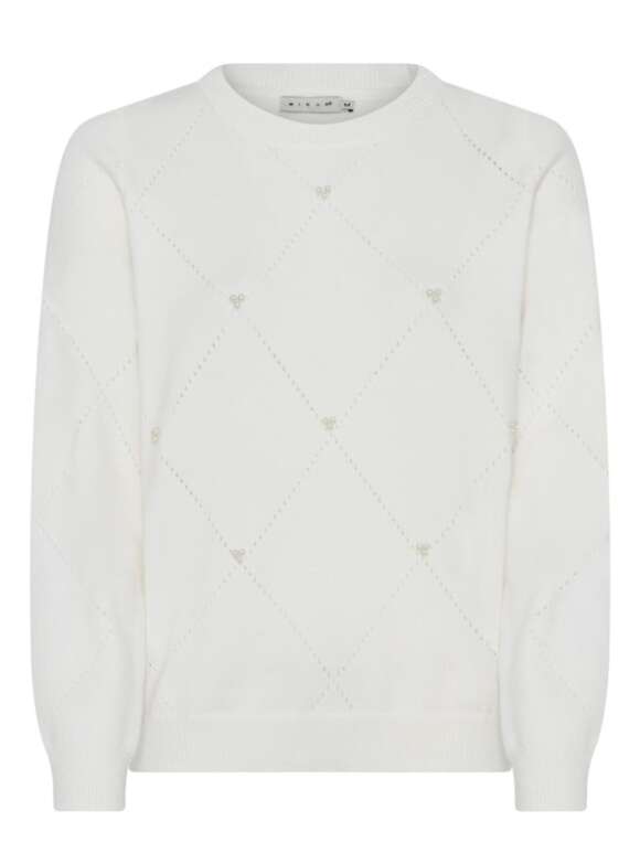 Micha - Feminin Strik Med Perler