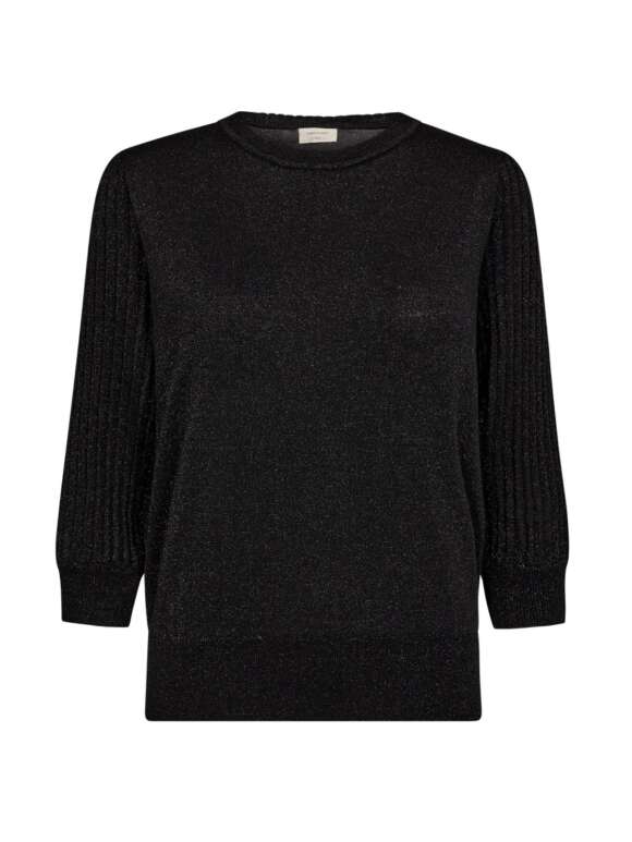 FREEQUENT - GLITTA 3/4 ÆRMET STRIK