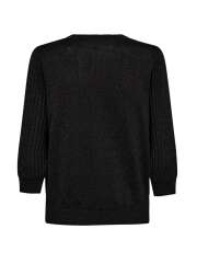 FREEQUENT - GLITTA 3/4 ÆRMET STRIK FREEQUENT - GLITTA 3/4 ÆRMET STRIK