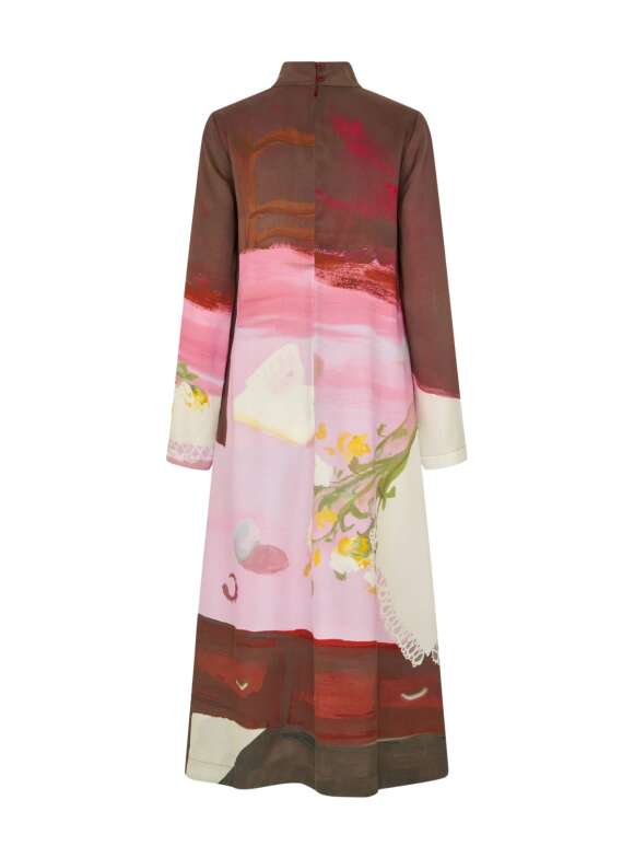 Stine Goya - LANGÆRMET MIDI KJOLE