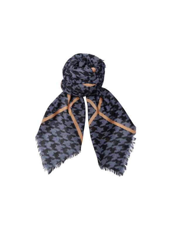 Black Colour - JOHANNA WOOL Tørklæde