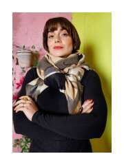 Black Colour - SANNE SCARF Halstørklæde Black Colour - SANNE SCARF Halstørklæde