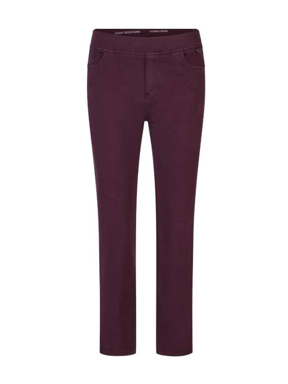 ANNA MONTANA -  ANGELIKA JUMP IN SLIM BUKSER