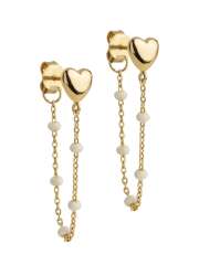Enamel - LOLA HEART ØRERINGE Enamel - LOLA HEART ØRERINGE