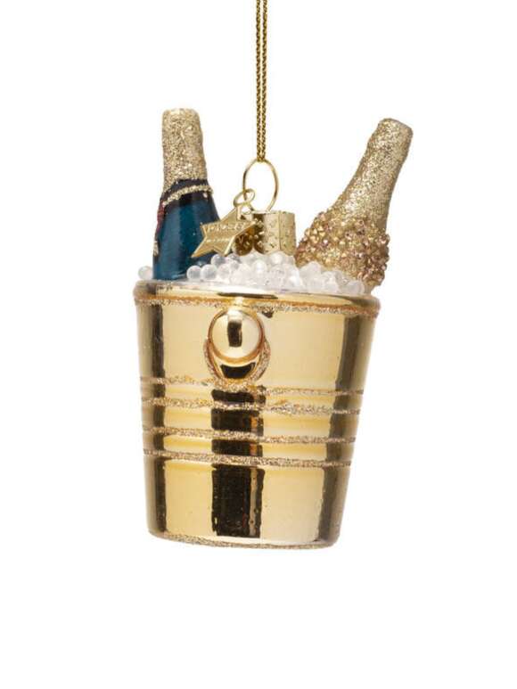 Vondels - BOTTLES OF CHAMPAGNE Julepynt