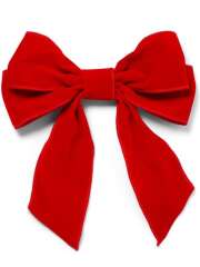 Vondels - VELVET BOW SET OF 2 Julepynt