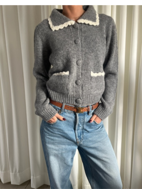 O TAY - ISABELLA Sofistikeret Cardigan