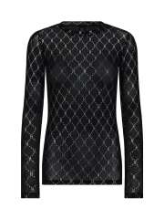 HYPEtheDETAIL - LANGÆRMET MESH BLUSE
