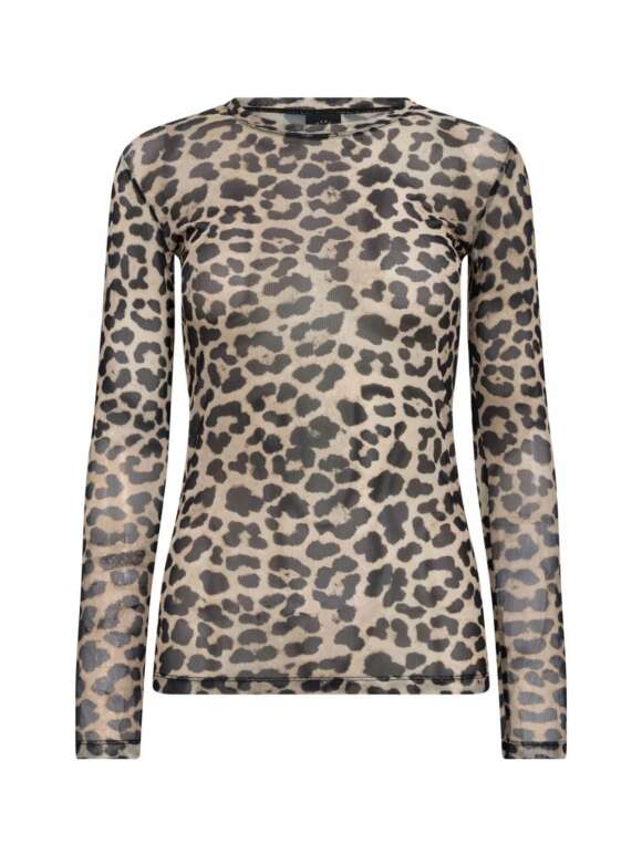 HYPEtheDETAIL - LANGÆRMET MESH BLUSE