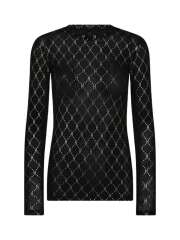 HYPEtheDETAIL - LANGÆRMET MESH BLUSE