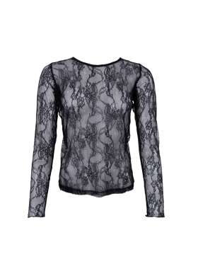 Black Colour - LARA LACE Blondebluse