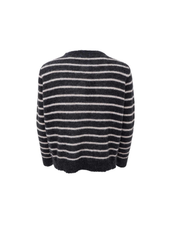 Black Colour - DELL CARDIGAN Alpaka