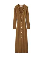 BA&SH - ANIS STRIK MAXI KJOLE BA&SH - ANIS STRIK MAXI KJOLE