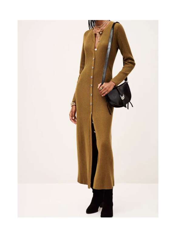 BA&SH - ANIS STRIK MAXI KJOLE