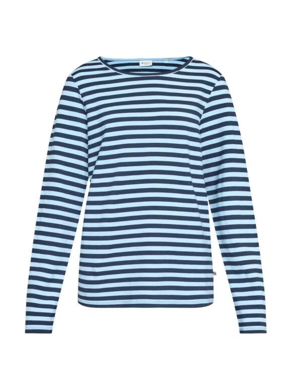 REDGREEN - FIE STRIBET BLUSE