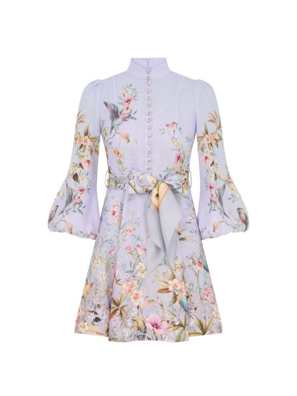 Zimmermann -  BUTTON MINI DRESS