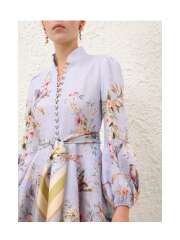 Zimmermann -  BUTTON MINI DRESS