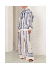 Zimmermann - RELAXED SCARF SHIRT Silkeskjorte Zimmermann - RELAXED SCARF SHIRT Silkeskjorte