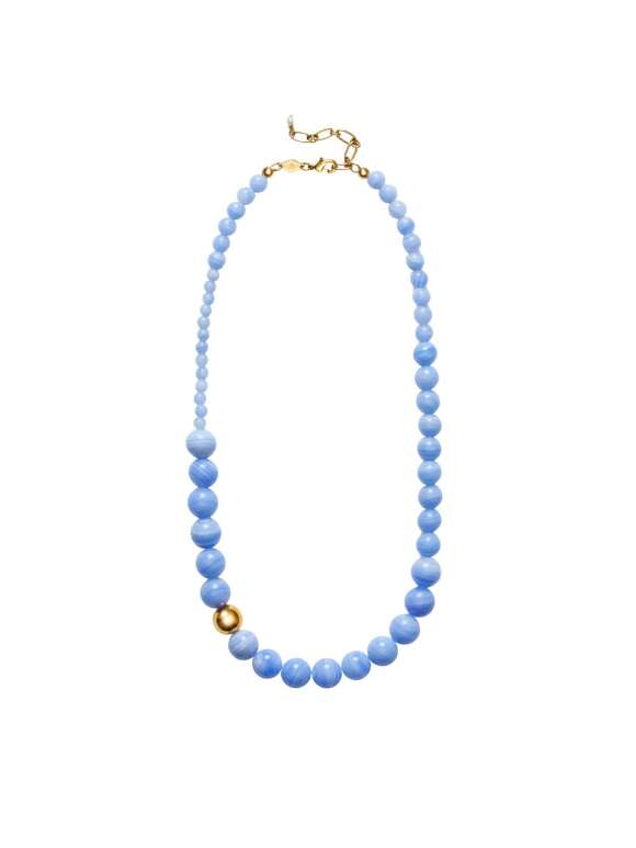FLOAT HALSKÆDE BLUE LACE