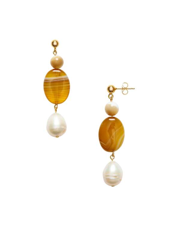 Anni Lu - DESERT DREAMER ØRERINGE BUTTERSCOTCH