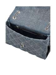 Marc Jacobs - THE QUILTED DENIM DUAL CHAIN SKULDERTASKE Marc Jacobs - THE QUILTED DENIM DUAL CHAIN SKULDERTASKE
