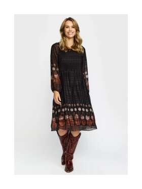 ALBERTA PLISSÈ DRESS