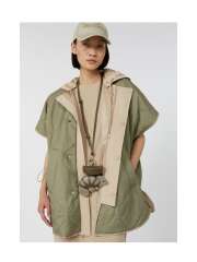 Max Mara - RIVA CANVAS CAPE BEIGE Max Mara - RIVA CANVAS CAPE BEIGE