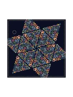 All By Voss - SILKETØRKLÆDE STAR DUST