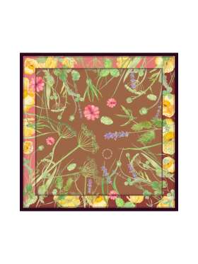 All By Voss - SILKETØRKLÆDE WILD NATURE AUTHUMN