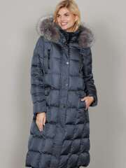 Junge - CELINE Dunfrakke Med Pels Junge - CELINE Dunfrakke Med Pels