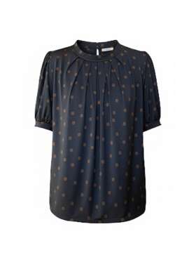 In Front - Grazia Bluse Med Prikker