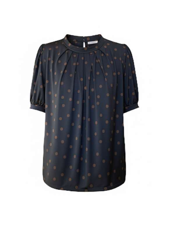 In Front - Grazia Bluse Med Prikker