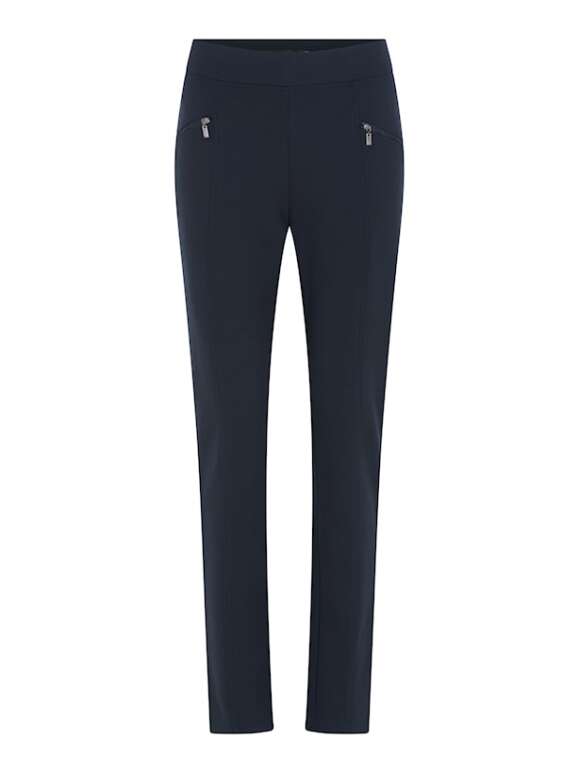 Micha - STRETCHY BUKSER MED LYNLÅS LOMMER