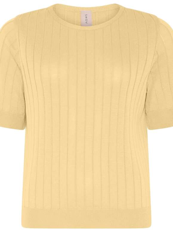 Skovhuus - Strikke t-shirt