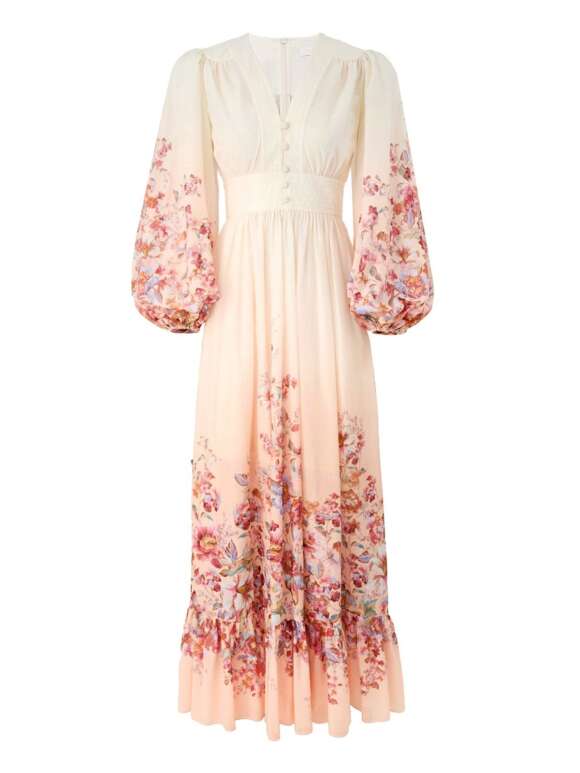 Zimmermann - AWAKEN PLUNGE Maxi Kjole