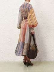 Zimmermann - STRIPED MIDI DRESS Imposant Kjole Zimmermann - STRIPED MIDI DRESS Imposant Kjole