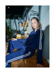 FREEQUENT - LUCINDA SWEATSHIRT MED STRIB