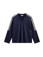 FREEQUENT - LUCINDA SWEATSHIRT MED STRIB