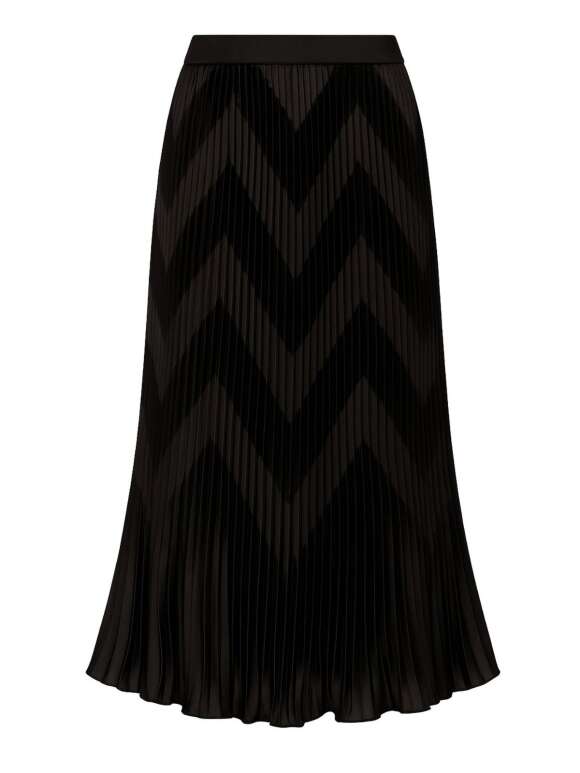 2-Biz - SAJA Elegant Plissè Nederdel