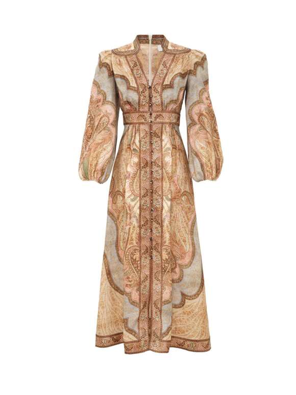 Zimmermann -  WANDERLUST Midi Kjole