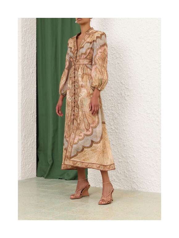 Zimmermann -  WANDERLUST Midi Kjole