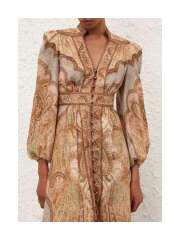 Zimmermann -  WANDERLUST Midi Kjole