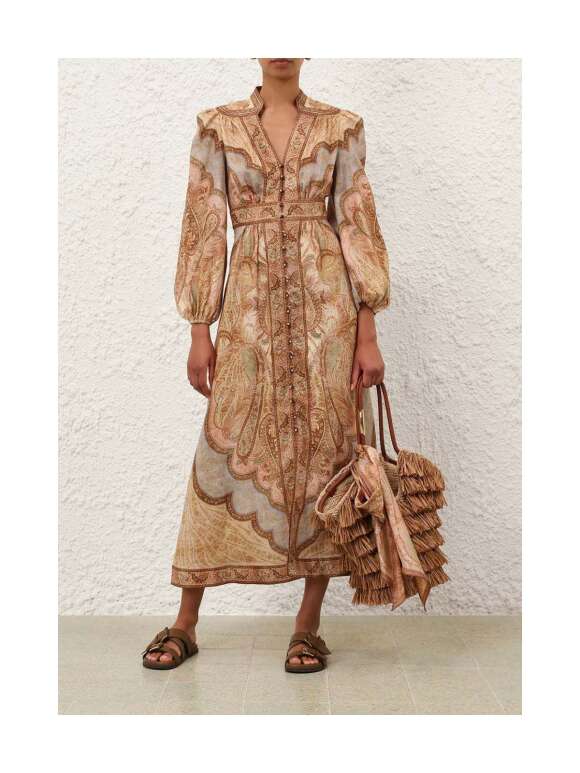 Zimmermann -  WANDERLUST Midi Kjole