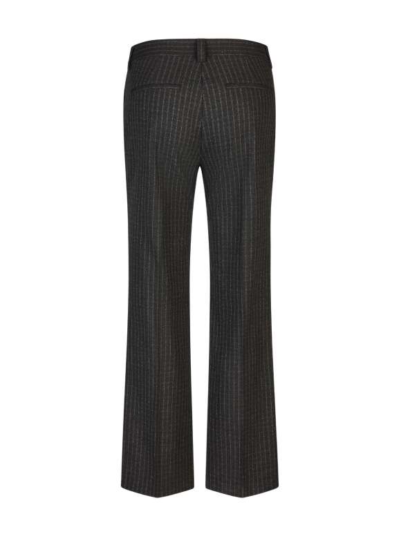 ANNA MONTANA - MILA WIDE FIT ALBA NÅLSTRIBET BUKS