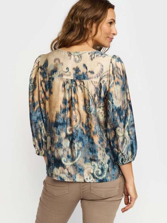 2-Biz - AMINA Stilfuld Bluse