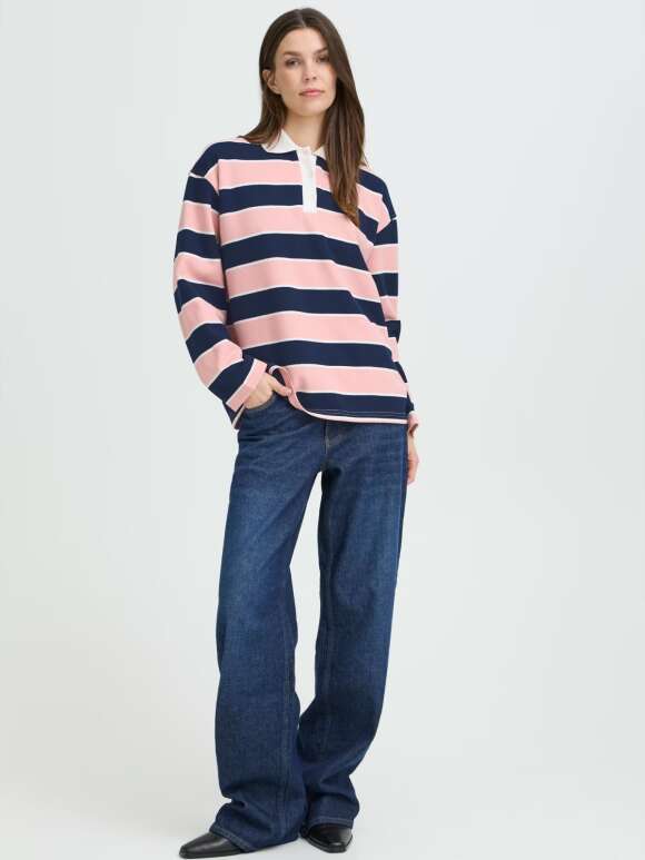 Pulz Jeans - ARIEL Sporty Rugbybluse